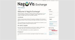 Desktop Screenshot of exchange.nagvis.org